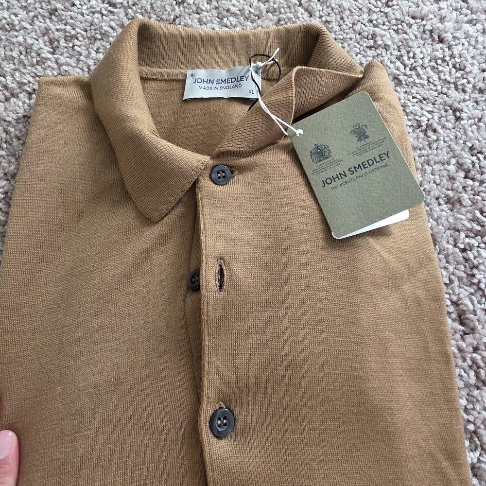 John Smedley: Payton Polo Shirt (Extrafine Merino Wool)